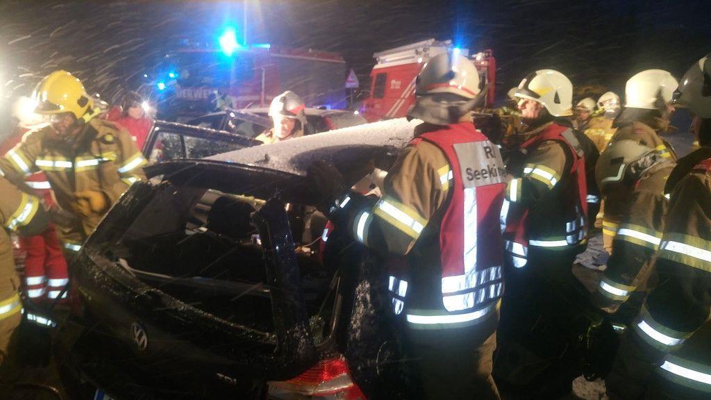Frontalcrash in Seekirchen