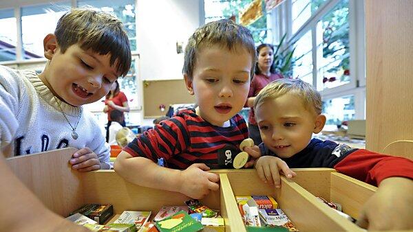 Spätestens mit vier Jahren müssen die Kids in den Kindergarten