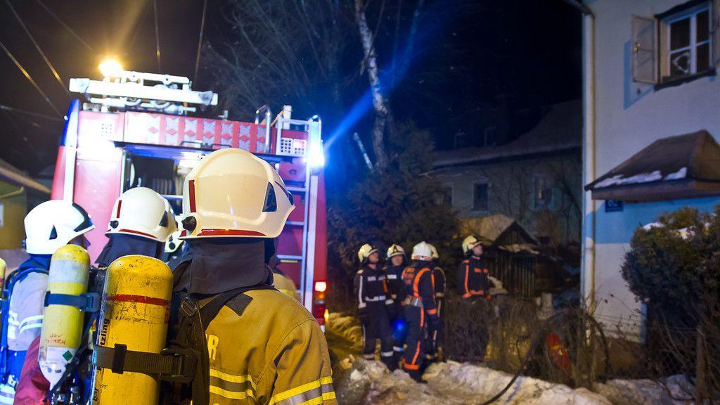 Brand in der Linzer Bundesstraße fordert Verletzten