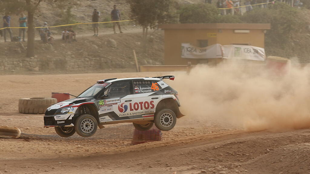 WRC 2, Baumschlager BRR, Sardinien