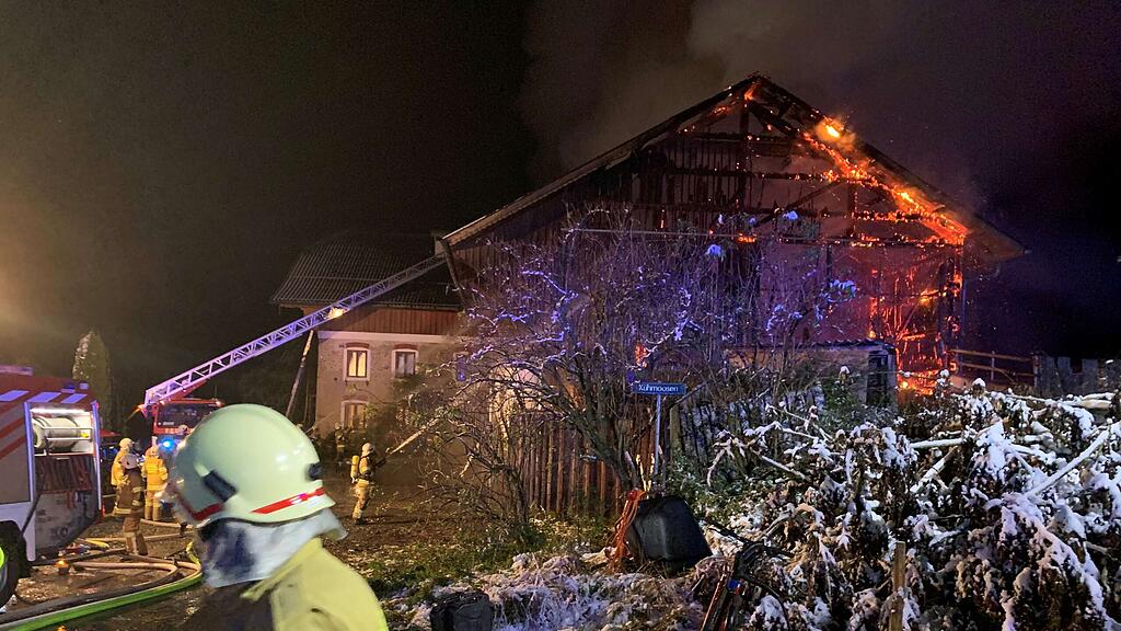 Großbrand in Seekirchen