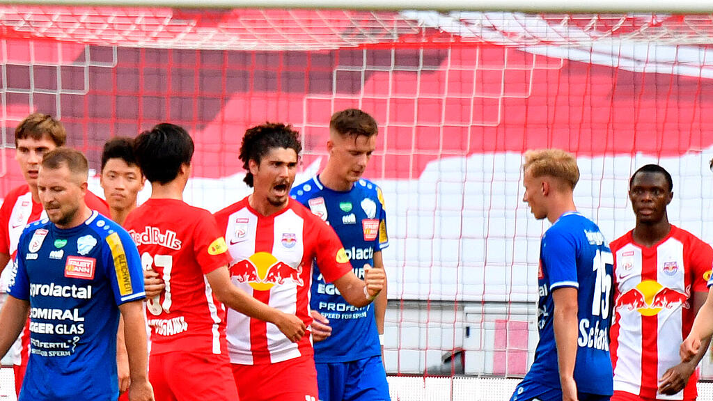 Salzburg gegen Hartberg, Meistergruppe