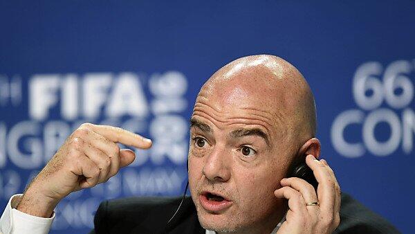 Der "Lack" blättert schön langsam auch bei Infantino ab