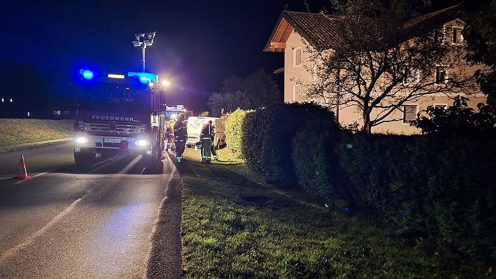 Unfall Hecke Thalgau