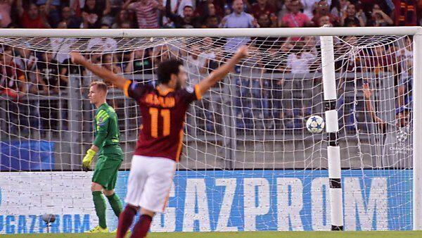 Florenzi traf aus knapp 60 Metern zum 1:1-Ausgleich für Roma