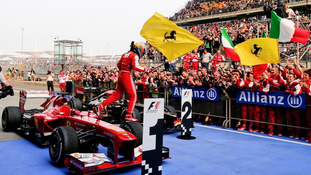 Formel1: Alonso gewinnt Grand Prix von China in Shanghai