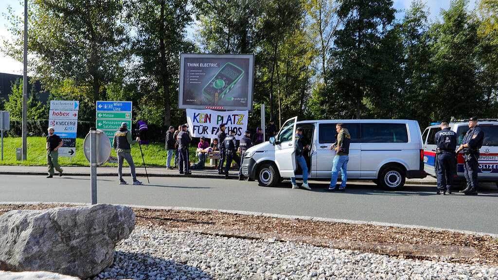 Demo FPÖ-Parteitag