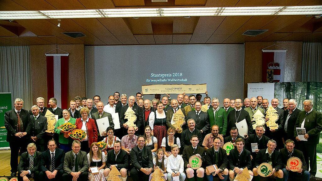 Den Staatspreis für beispielhafte Waldwirtschaft gibt es seit 1994.