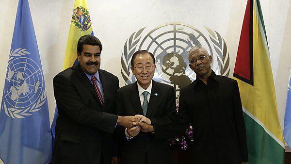 Maduro, Ban und Granger in New York
