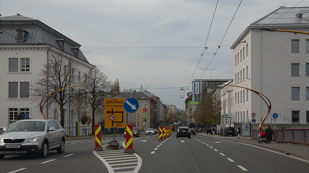 Baustelle Ignaz-Harrer-Straße