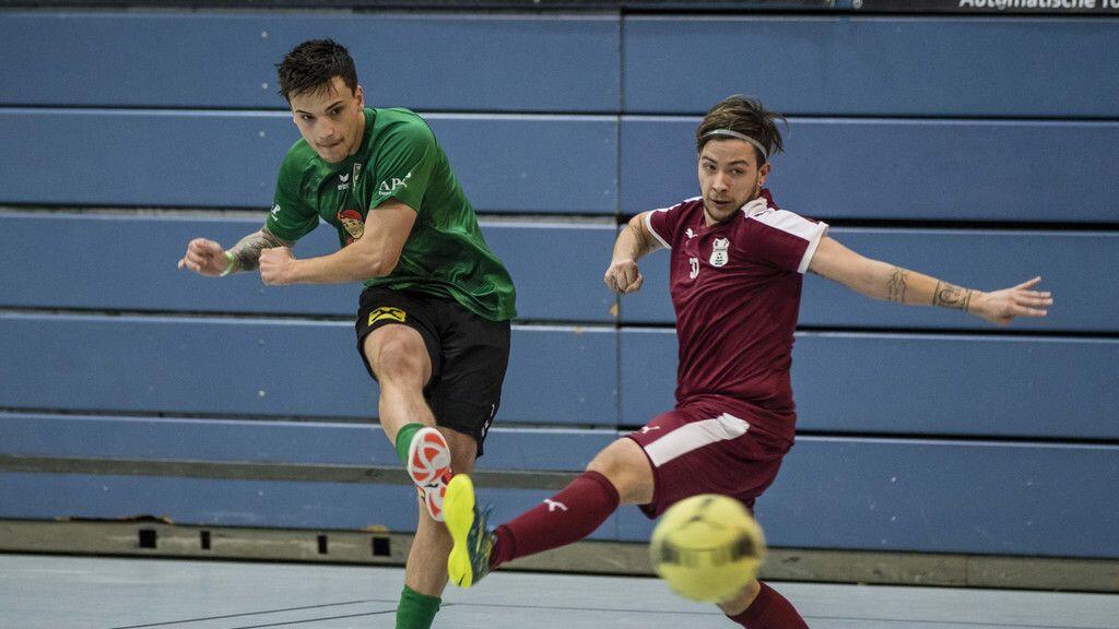 Beim Salzburger Stier wird Hallenfußball vom Feinsten geboten.