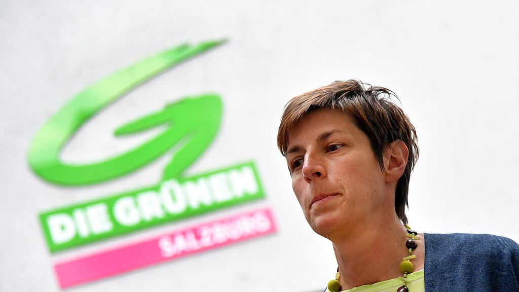 Grünen-Spitzenkandidatin Astrid Rössler verkündete nach der Wahlniederlage ihren Rücktritt.