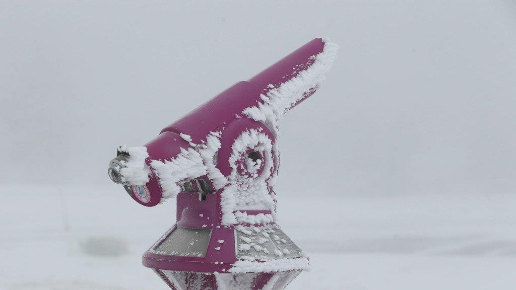 Reichlich Schnee vor Ostern in Salzburg