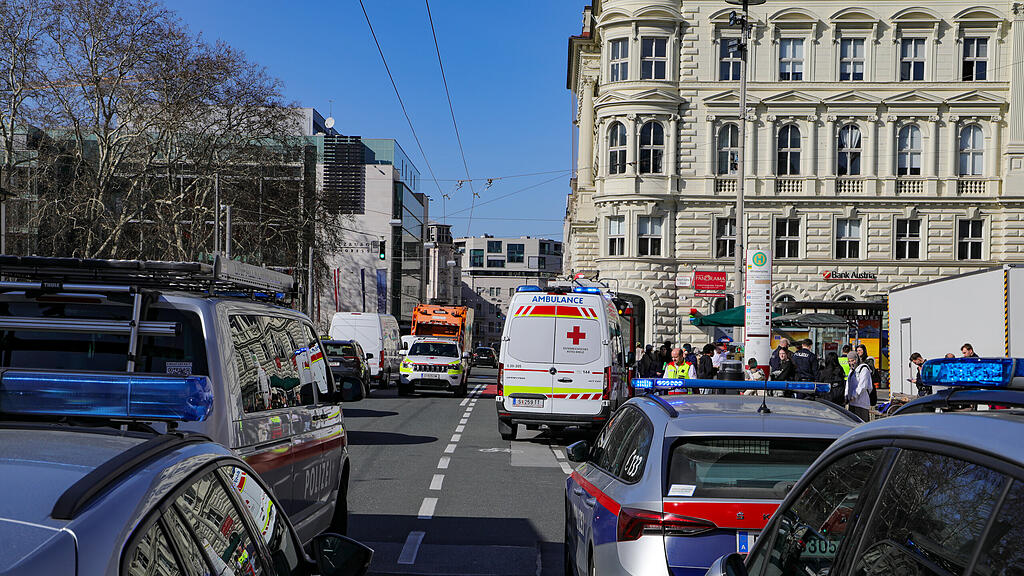 Obus-Unfall am Mirabellplatz