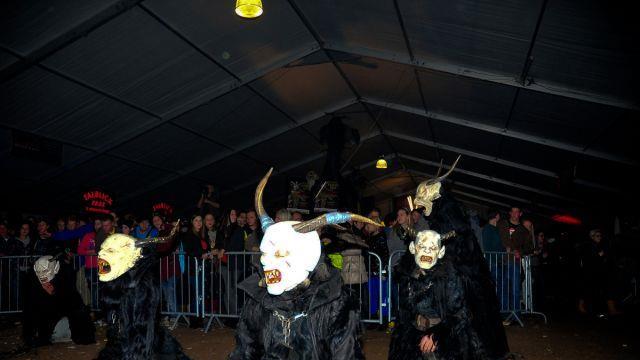 Krampus-Auflauf in St. Johann