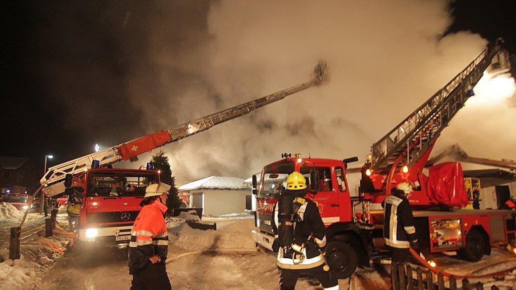 Bilder vom Großbrand