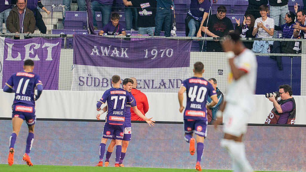 Bundesliga: Austria Wien gegen Red Bull Salzburg