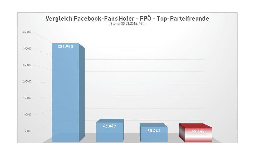 Facebook-Analyse zur BP-Wahl: Die Ergebnisse im Detail