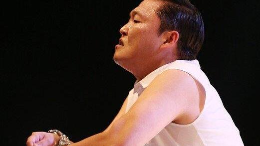 Gangnam Style: Rapper Psy in Aktion