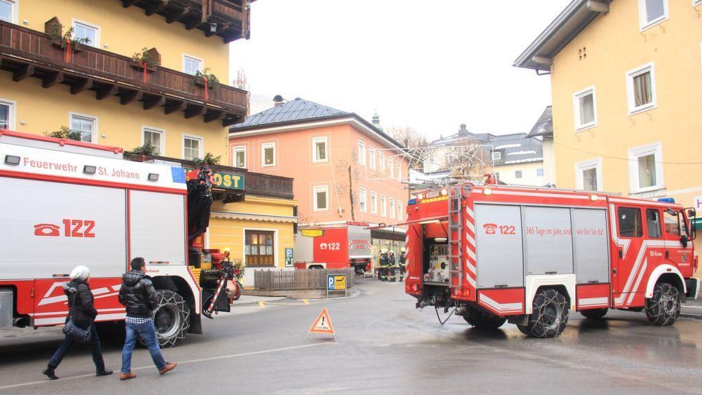 Gasaustritt in Schwarzach