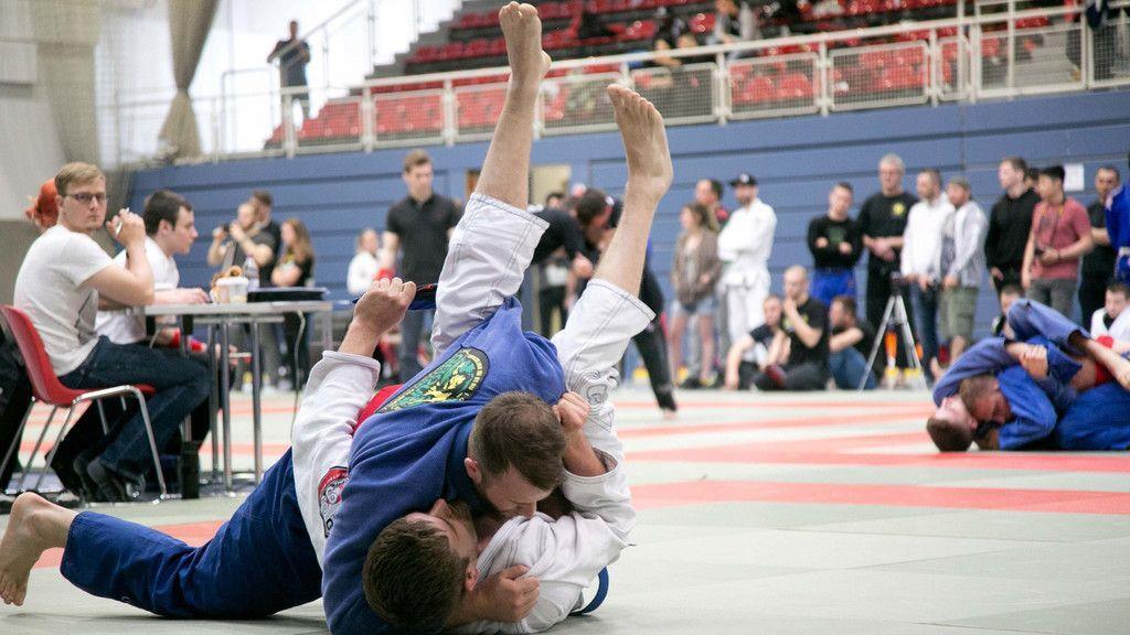 Groundfighters kämpfen in der Sporthalle Alpenstraße