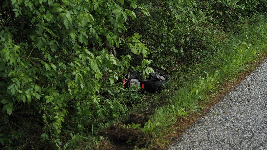 Motorradunfall in Nußdorf
