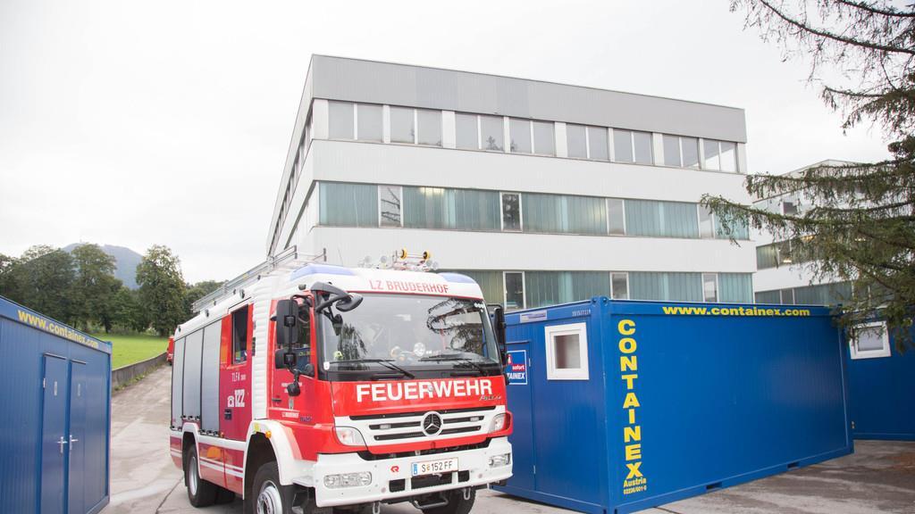Flüchtlinge in Salzburg: Notquartier in Salzburg-Kasern