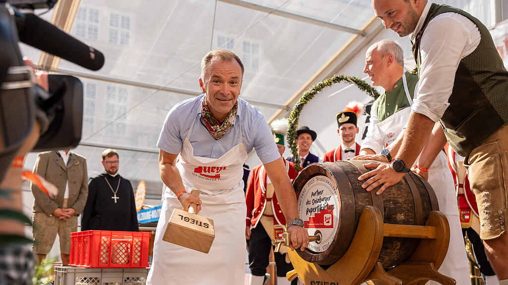 Salzburger Rupertikirtag: Eröffnung