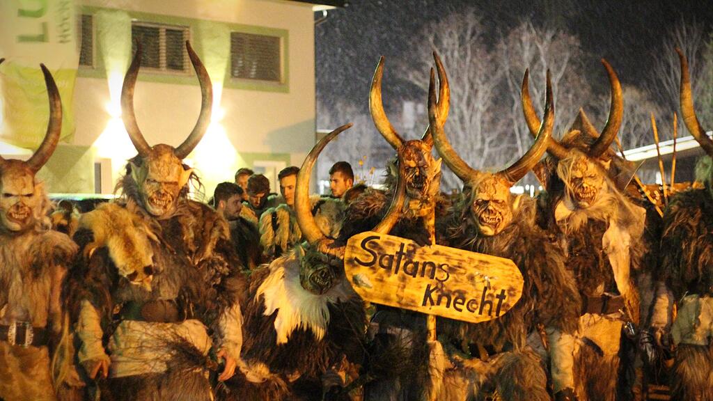 15. Krampuslauf am Villaparkplatz