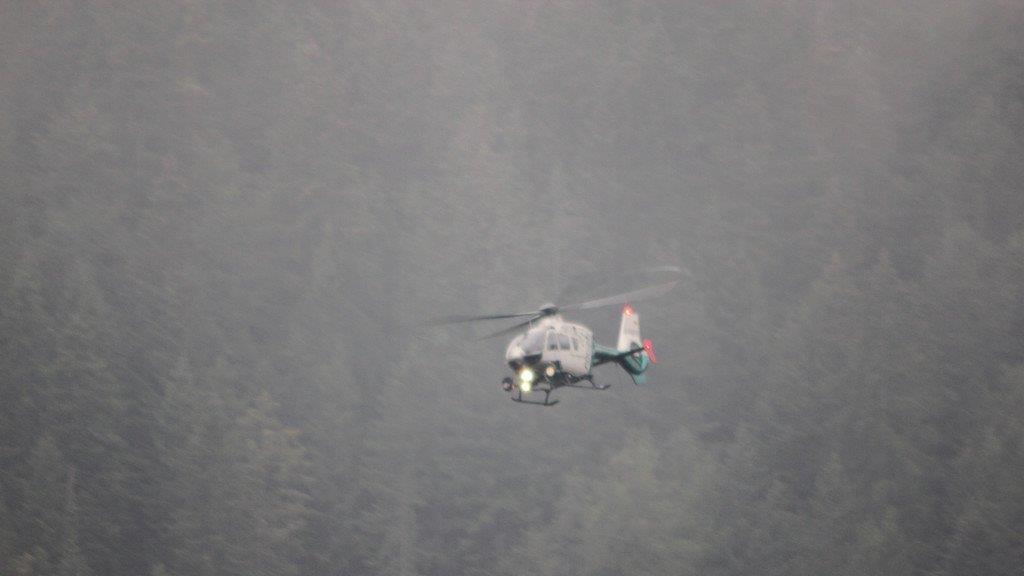 Suche nach Bergsteiger