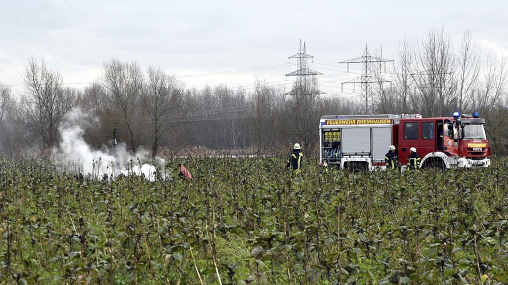 Kollision zwischen Kleinflugzeug und Hubschrauber