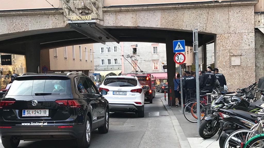 Red Bull Salzburg - Roter Stern Belgrad: Fans in der Altstadt I