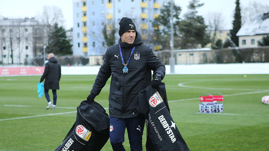 Red Bull Salzburg, Thomas Letsch, Kai Hesse, Karim Onisiwo, Trainingsstart