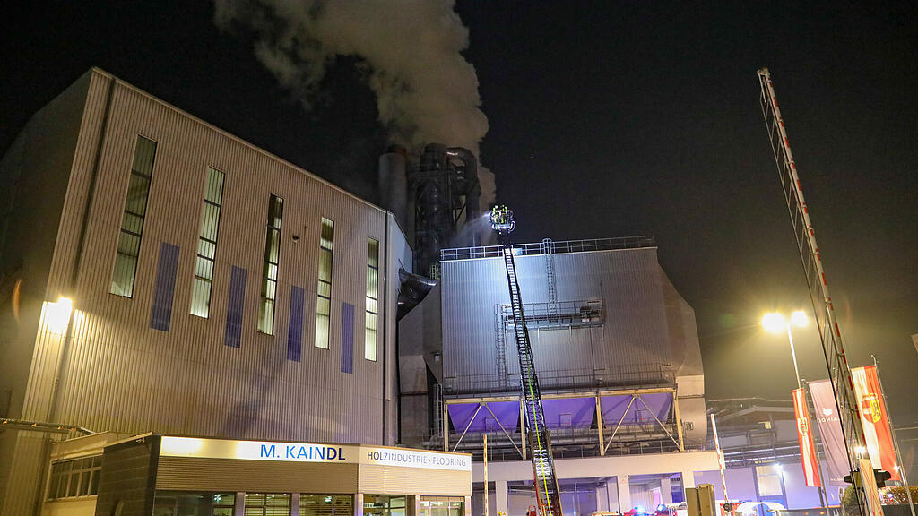 Brand bei Kaindl in Wals II