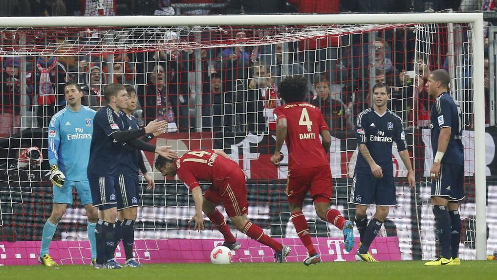 FC Bayern schossen HSV mit 9:2 aus der Allianz-Arena