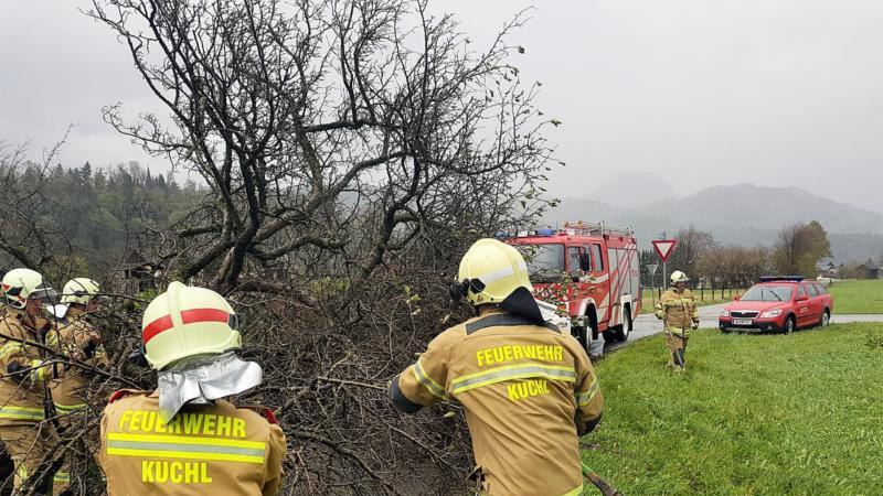 Sturmtief "Herwart" zieht über Salzburg hinweg III