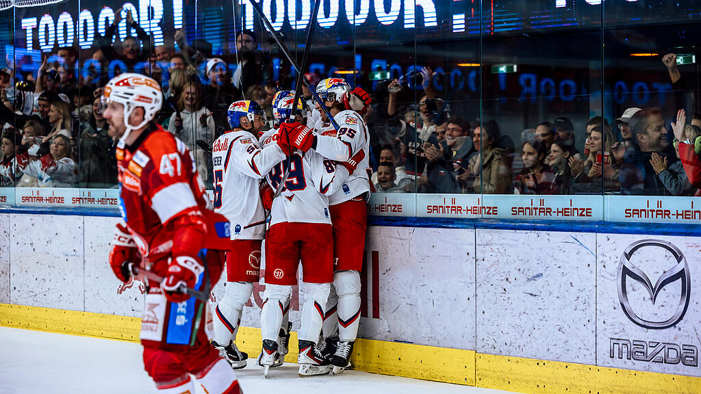 ICE Hockey League : EC Red Bull Salzburg gegen KAC