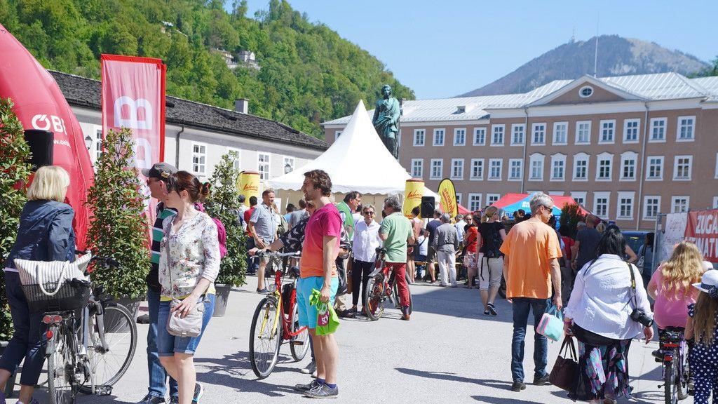 "Radfrühling" in der Stadt Salzburg II