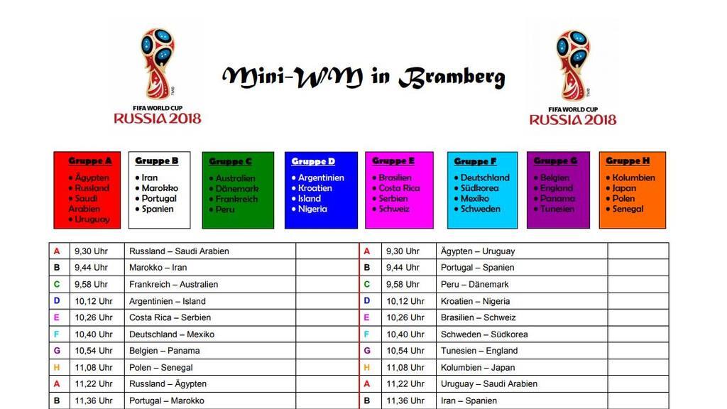 Mini-Fußball-WM in Bramberg