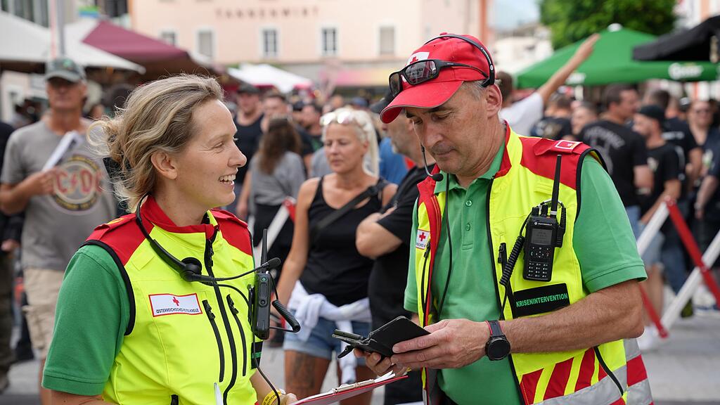 Großambulanz bei "Böhse Onkelz"-Konzerten in Bischofshofen