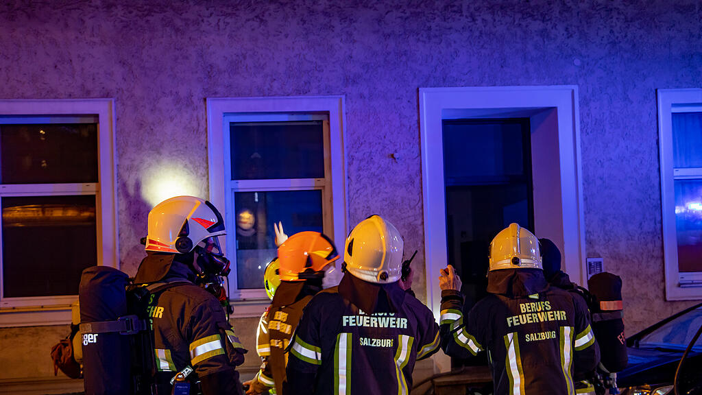 Keller-Brand in der Elisabethstraße