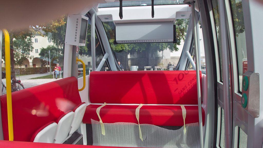 Selbstfahrender Bus in Salzburg vorgestellt