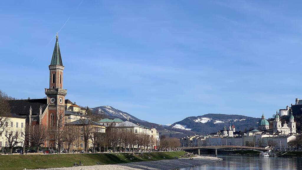 Sonne in Salzburg