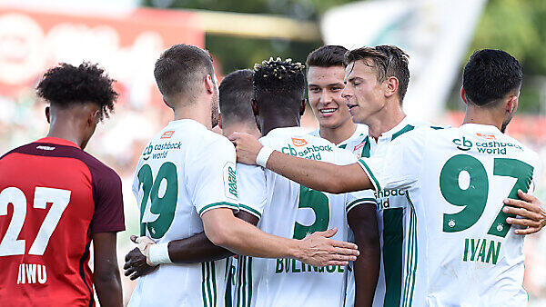 Rapid ist nach dem 3:0 gegen die Admira Tabellenführer