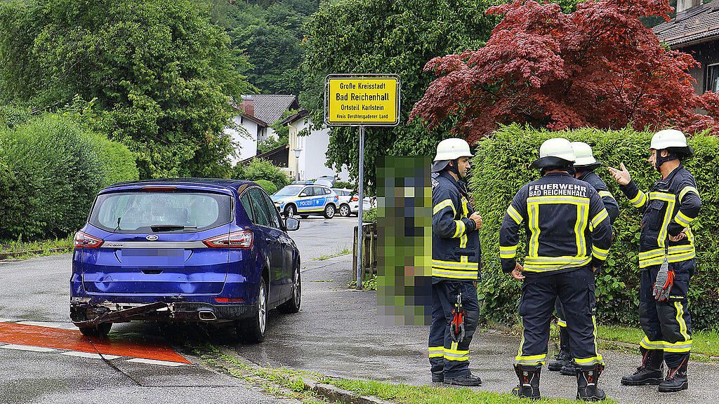 Salzburger in Crash in Bad Reichenhall verwickelt