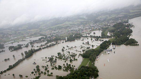 Eferdinger Becken als Überflutungszone