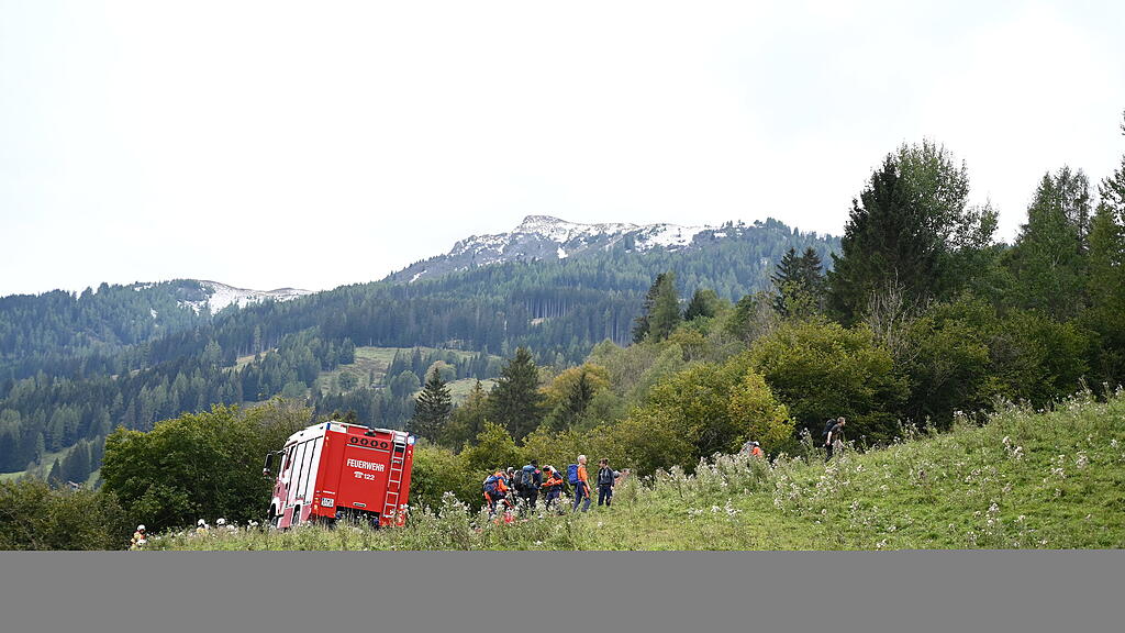 Großübung Feuerwehren Gasteinertal