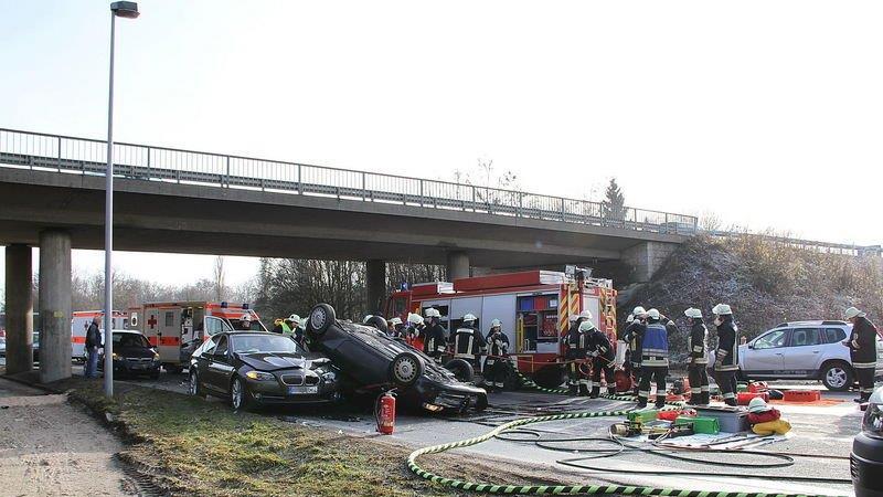 Schwerer Crash in Freilassing