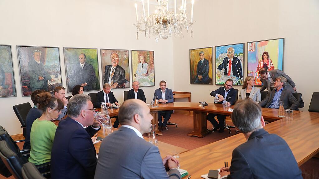 Die Koalition soll bis Freitag stehen.