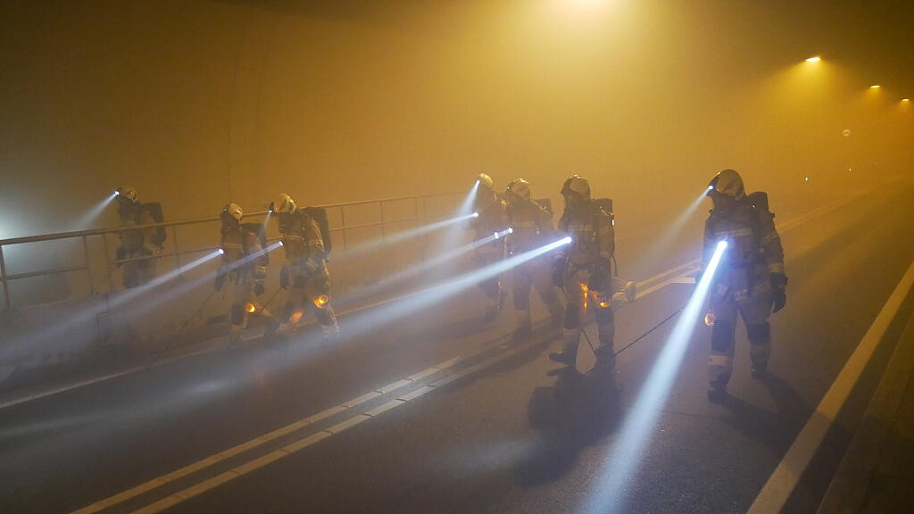 Übung Gasteinertal Klammtunnel